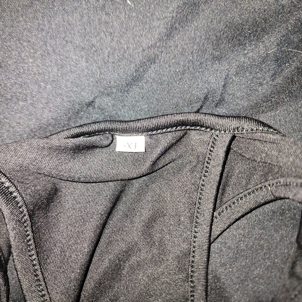 black Racerback Tank Top | XL - Picture 3 of 3